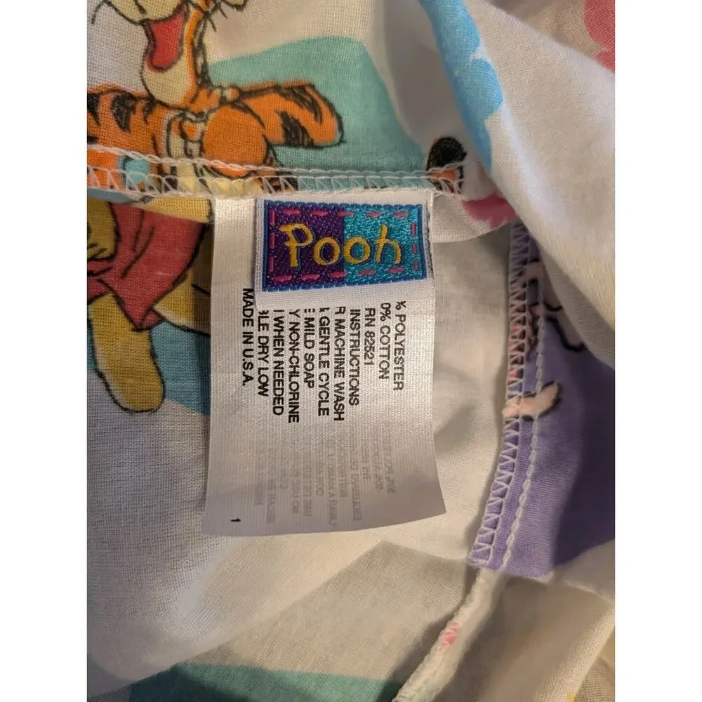 VTG 1996 Disney Winnie the Pooh & Pals Disney USA Hanging Diaper Holder/Stacker